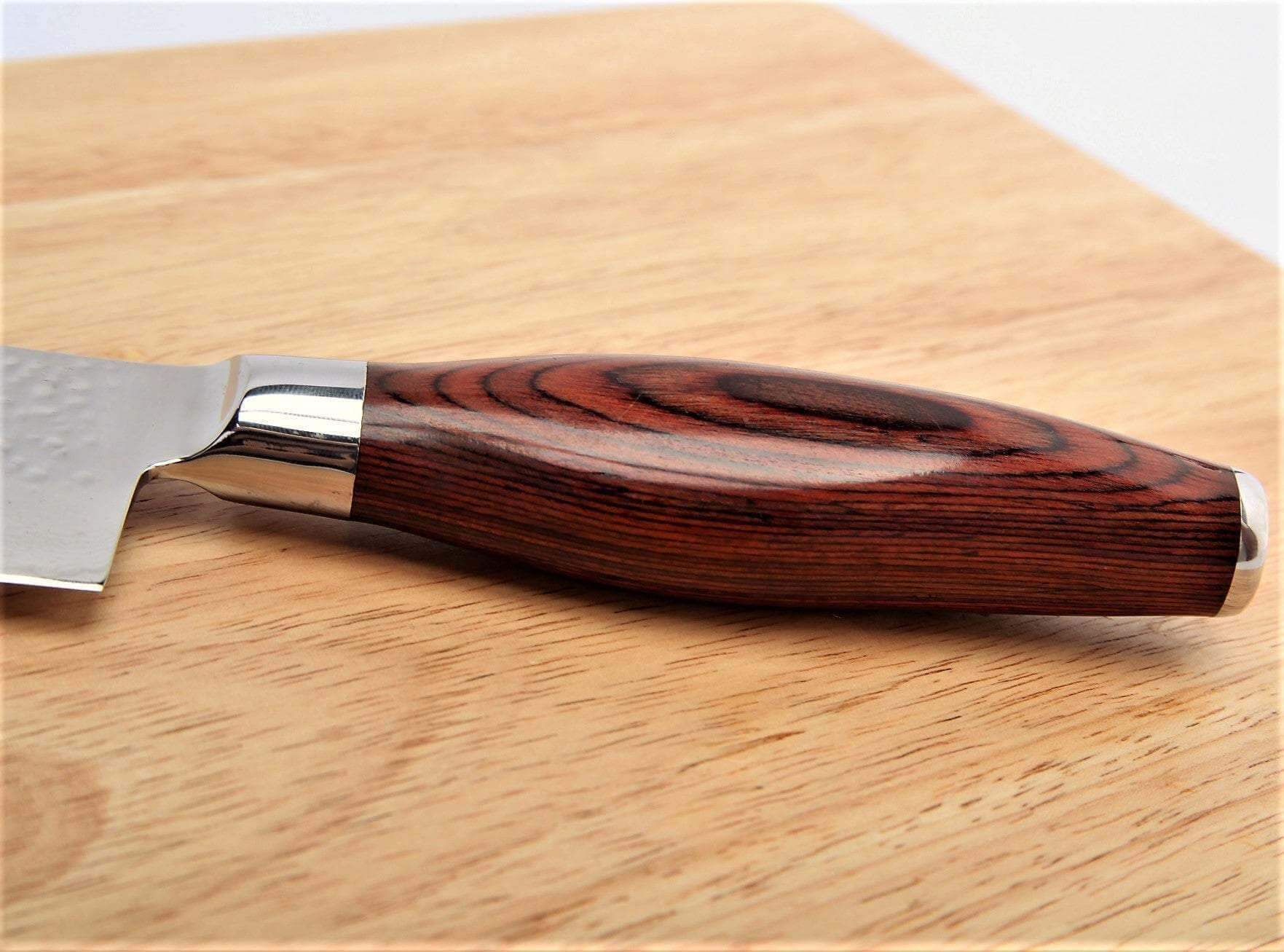 Damascus Steel Knife - Chef Hammered Blade