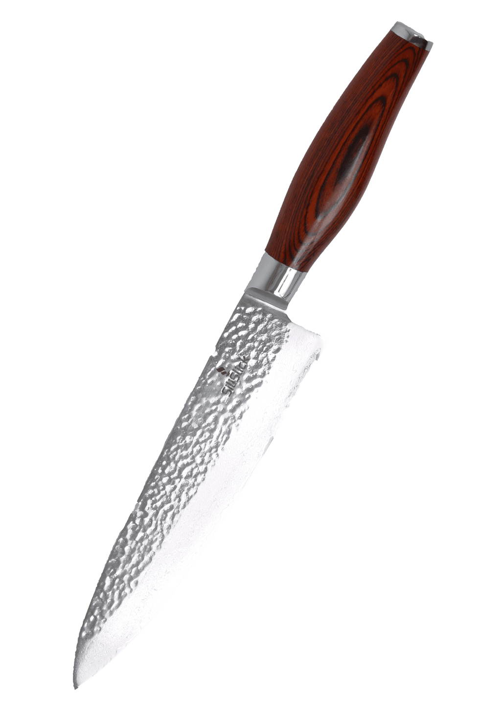 Damascus Steel Knife - Chef Hammered Blade